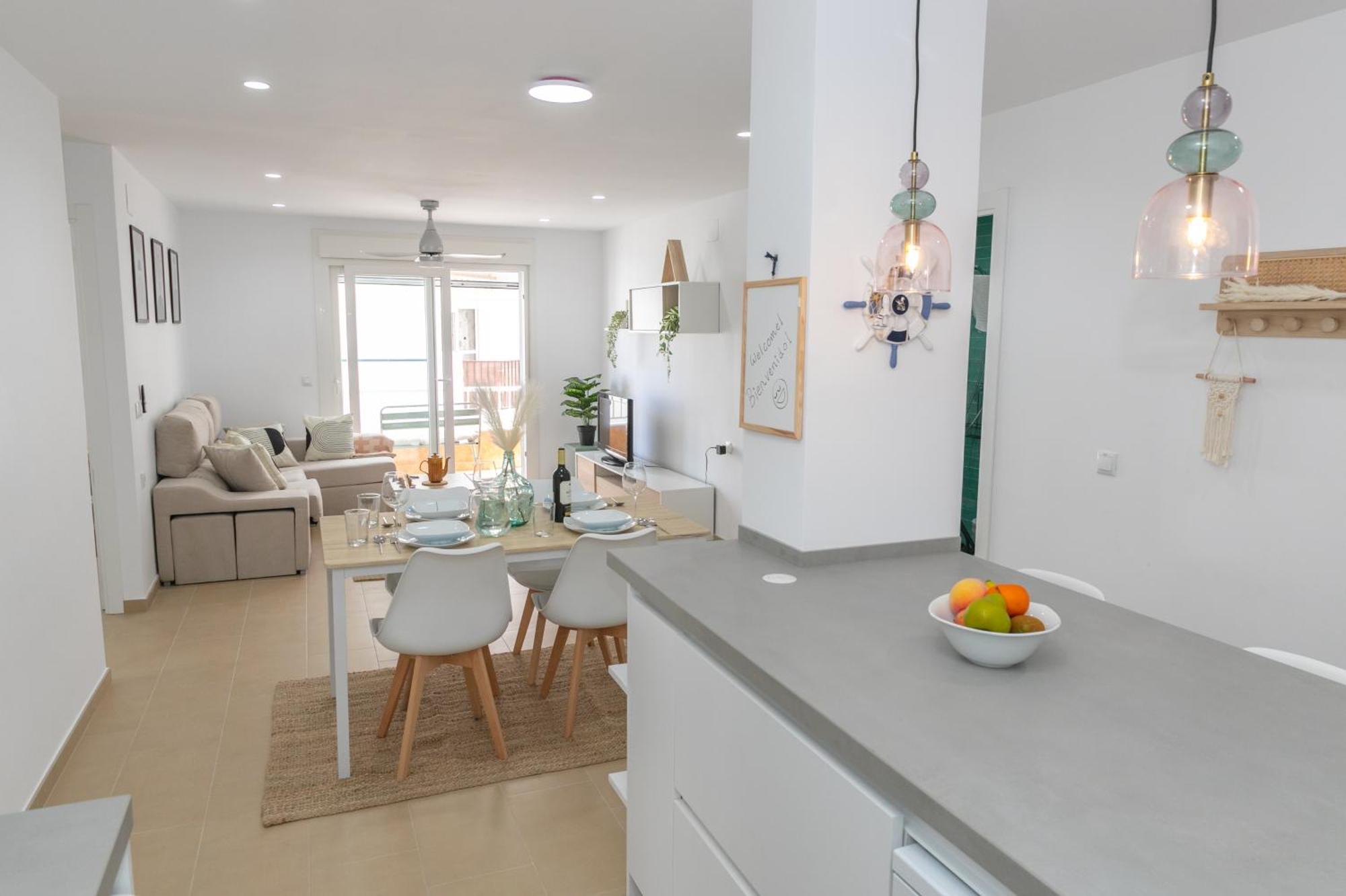 Casa Melva - Primera Linea Con Terraza, Moderno 바르바테 외부 사진